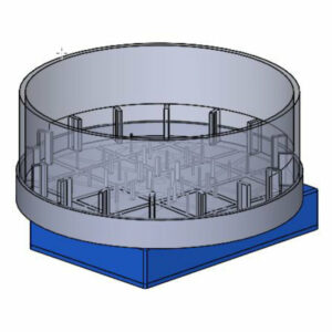 SpinVessel® for 650ml Flat Bottom Vessel, Computer Controlled