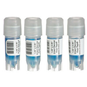 27mm x 13mm, Direct Thermal Cryo-Tags, 1000/roll