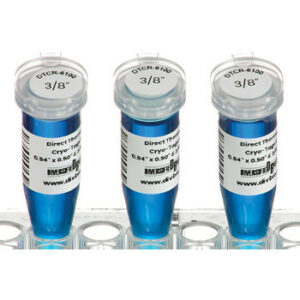 24mm x 13mm & 9.5mm spot, Direct Thermal Cryo-Tags, 500 sets/roll