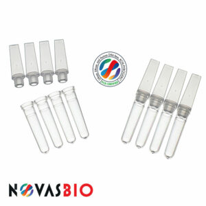 Thin Wall PCR 4-Strip Tubes and Caps, Rotor-Gene Q compatible, Clear