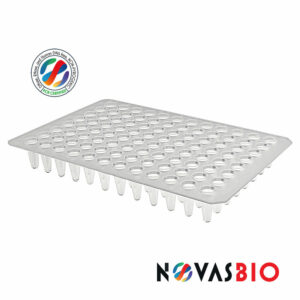 96 Well PCR Plate, No Skirt, Low Profile, Flat Top, Clear - 96 Well PCR Plate, No Skirt, Low Profile, Flat Top, Clear - Case