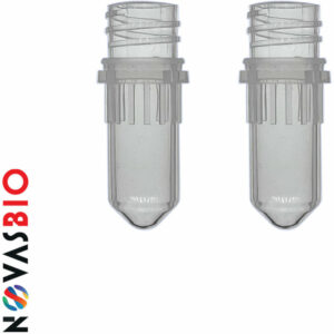 0.5ml Screw Cap Tubes, Natural, Conical - 0.5ml Screw Cap Tubes, Natural, Conical - Case