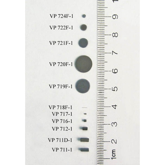 Parylene Encapsulated Stainless Steel Cylinder Stir Bar for 96 well microplates, 1.98 mm diameter x 4.80 mm length