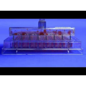 10 Channel Dispensing Manifold on 14 mm Centers and 9 mm Long for Gen-Probe Racks