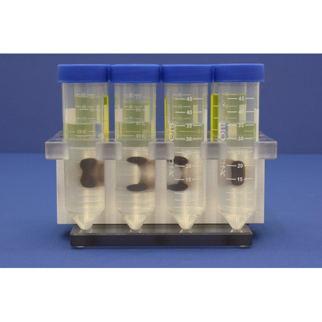 Magnetic Bead Separation Rack, for eight 50 ml conical tubes, two rows of 4, Handheld