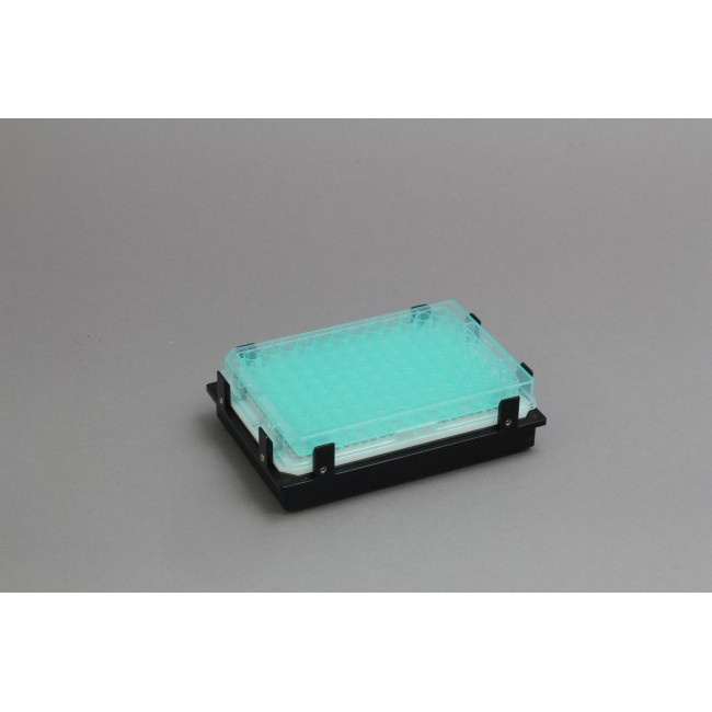 Magnetic Separation Plate for 96 Well Flat Bottom Microplates Only, 329 Magnetic (52 MGO) Cylinders, White Polycarbonate Frame, Includes Registration Base