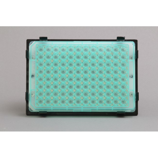 Magnetic Separation Plate for 96 Well Flat Bottom Microplates Only, 329 Magnetic (52 MGO) Cylinders, White Polycarbonate Frame, Includes Registration Base