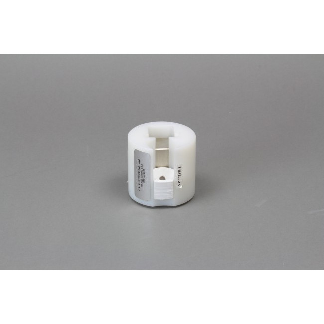 PLA Cylinder with an Offset 6.35 Diameter Magnet to Create a Pellet Close to the Bottom of a 50 ml Tube for Low Volume Assays or Wash Steps, Mates to VP 772FB-1