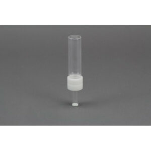 Bottle Adapter to transfer powder from scintillation vial to 1 dram vial