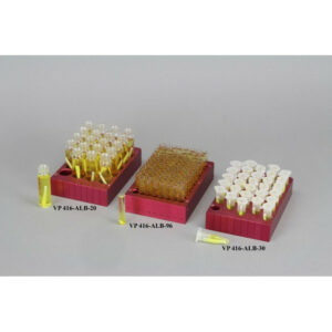 Aluminum Heat Block Insert with Eddy Current Defeating Design, 30 Wells 11 mm Diameter 23.5 mm Deep, SLAS Footprint