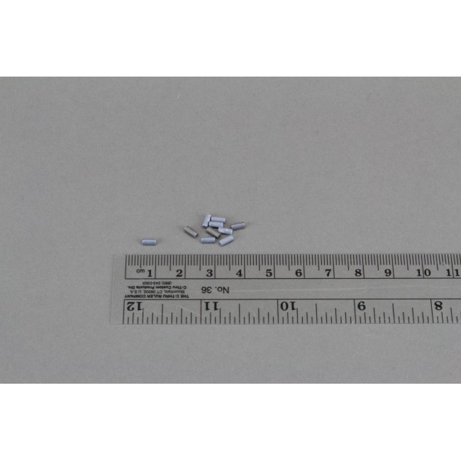 Parylene Encapsulated Stainless Steel Cylinder Stir Bar for 96 well microplates, 1.98 mm diameter x 4.80 mm length