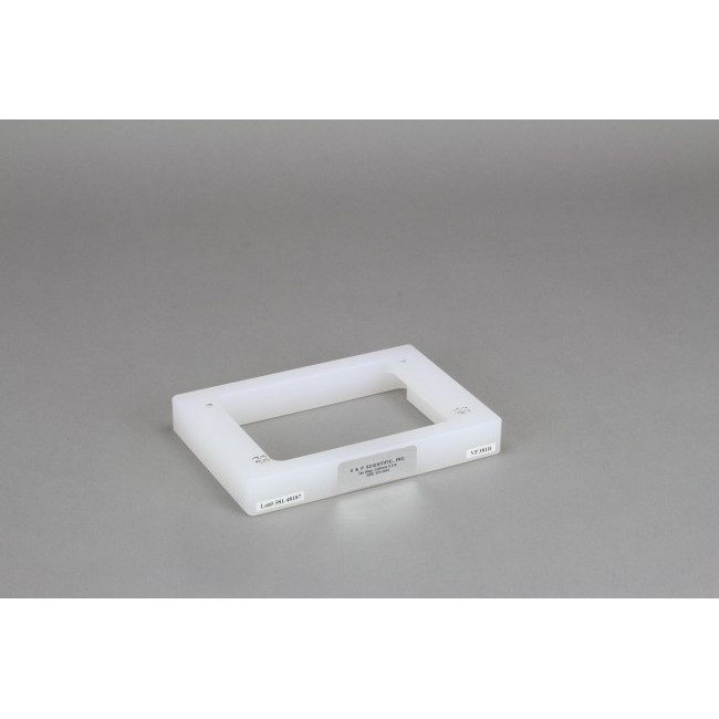 Alignment Jig for Registering Deep Well Multi-Blot Replicators and Large Diameter Alignment pins to Standard 96 and 384 Well Microplates