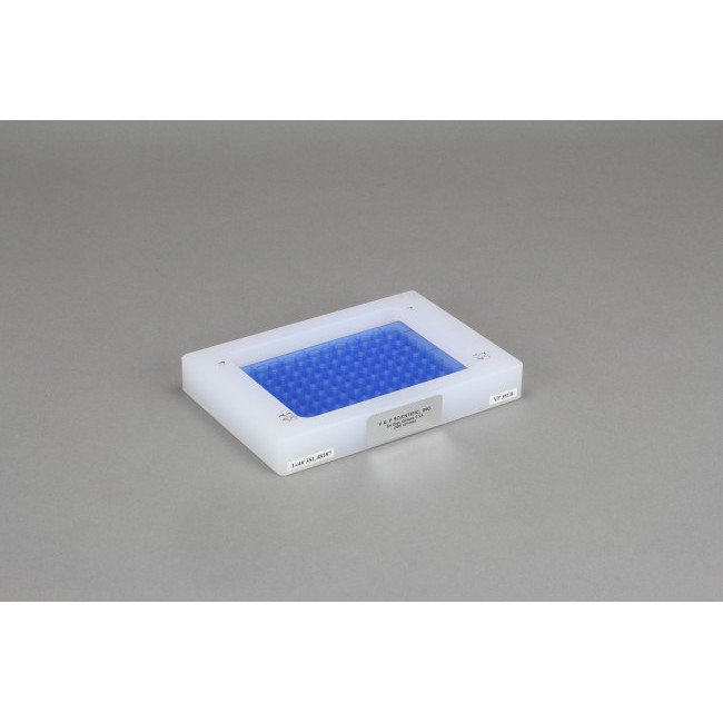 Alignment Jig for Registering Deep Well Multi-Blot Replicators and Large Diameter Alignment pins to Standard 96 and 384 Well Microplates