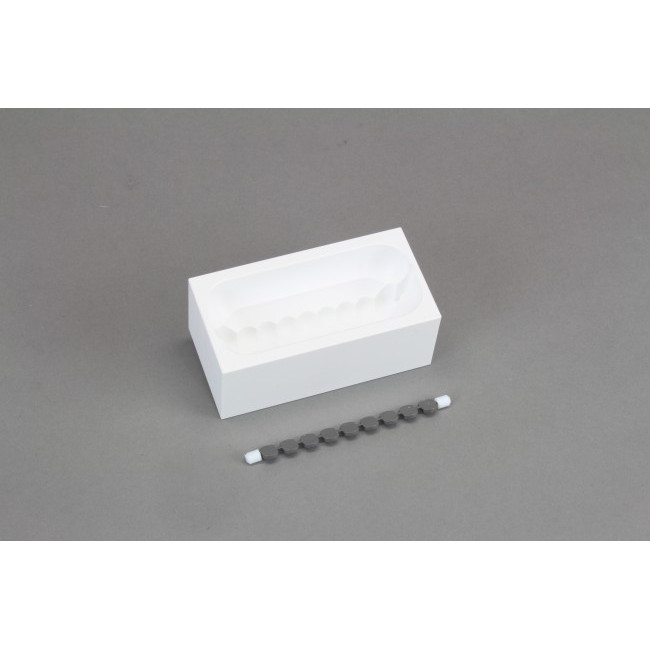 Polypropylene Suspension Reservoir for 8 Pipettes, 1 Bubble Paddle, Sculpted Bottom, Max Capacity 40 ml