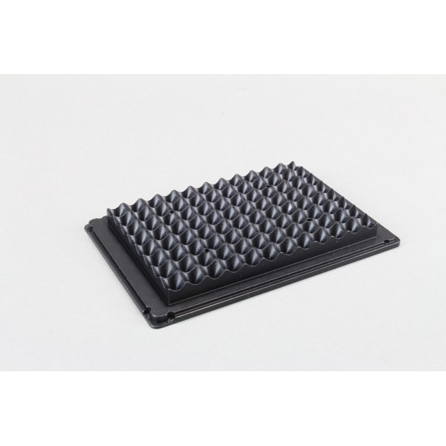 Aluminum Heat Block Insert for AbGene 96 Deep Well Microplates #AB-0932, Consists of Sculpted Bottom to Conform to Plate Bottom Only, for Efficient Heat Transfer, SLAS Footprint, Designed to be used with any VP 741 or VP 743 Series Heat Block