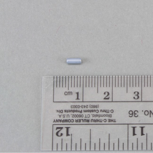 Parylene Encapsulated Stainless Steel Cylinder Stir Bar for 96 well microplates, 1.98 mm diameter x 4.80 mm length