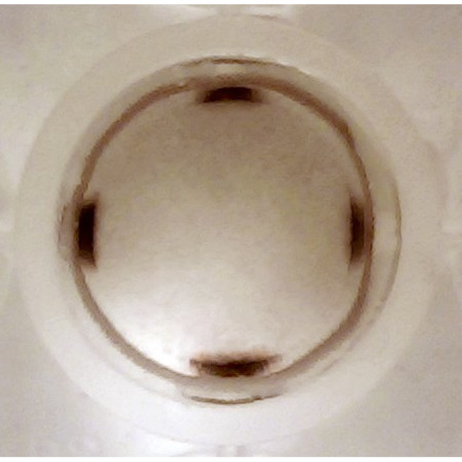 Magnetic Separation Plate for 96 Well Flat Bottom Microplates Only, 329 Magnetic (52 MGO) Cylinders, White Polycarbonate Frame, Includes Registration Base