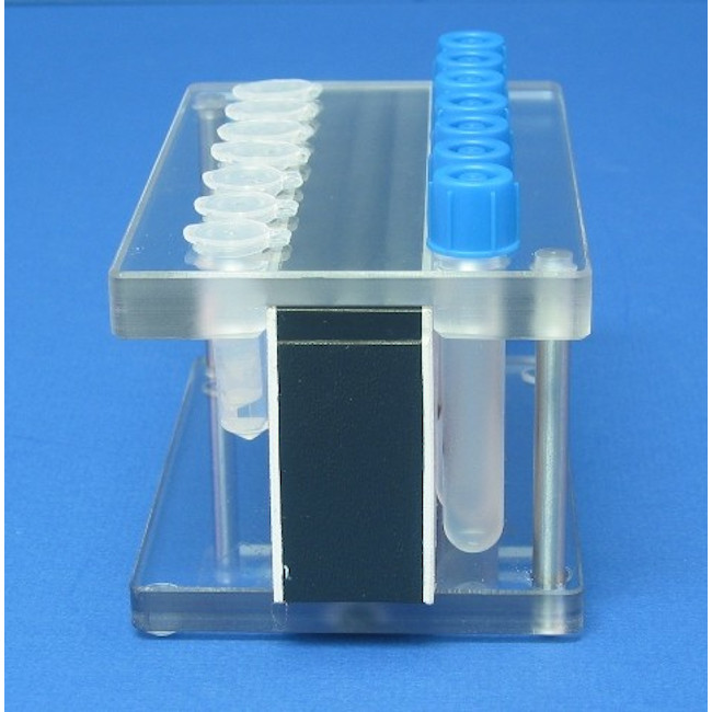 Tube Rack Top for Microcentrifuge Tubes and 5ml Tubes, Mates to VP 772F2M-1 Magnet Rack Base & VP 772F2M-1B Non-Magnet Rack Base, Polycarbonate