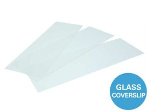 Coverslips for sticky-Slide Tissue, Glass: #1.5H (170 µm +/- 5 µm) D 263 M Schott glass, 24 mm x 55 mm, unsterile, 100 per case