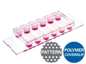 µ-Slide VI 0.4 µ-Pattern ibiTreat, sqr30, pit75, hex