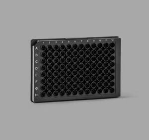96-well Fluorescence Assay Plate, PLA, Black