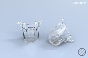 cellQART® 12-Well Insert 8.0 µm PET clear